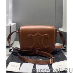 UK Celine Folco Cuir Triomphe 198263 Coffee