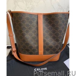 Replica Celine Medium Bucket Brown