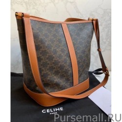 Replica Celine Medium Bucket Brown