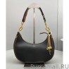 Designer Celine Medium Strap Ava Bag In Smooth Calfskin Black