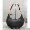 Designer Celine Medium Strap Ava Bag In Smooth Calfskin Black