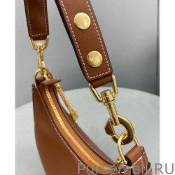 Inspired Celine Medium Strap Ava Bag In Smooth Calfskin Coffee