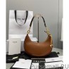 Inspired Celine Medium Strap Ava Bag In Smooth Calfskin Coffee