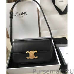 Replicas Celine Triomphe Shoulder Bag 194143 Black