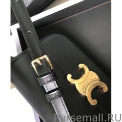 Replicas Celine Triomphe Shoulder Bag 194143 Black