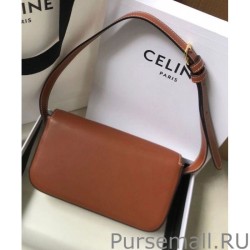 Perfect Celine Triomphe Shoulder Bag 194143 Coffee
