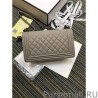 Knockoff Boy Embossed Calfskin Flap Bag A67086 Gray