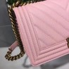 Cheap Le Boy Chevron Bag A67086 Pink