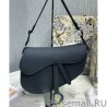 Top Quality Christian Dior Saddle Ultra-Matte Bag Black