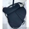 Top Quality Christian Dior Saddle Ultra-Matte Bag Black