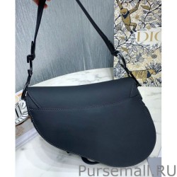 Top Quality Christian Dior Saddle Ultra-Matte Bag Black