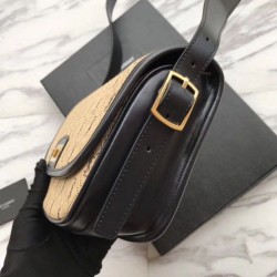 AAA+ YSL Saint Laurent Saddle Rounded Flap Bag