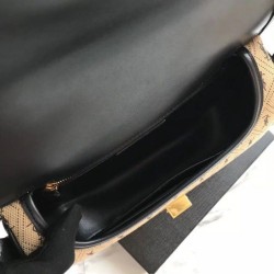 AAA+ YSL Saint Laurent Saddle Rounded Flap Bag