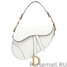 Cheap Christian Dior Saddle Bag M0446 White