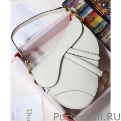 Cheap Christian Dior Saddle Bag M0446 White