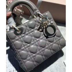 Copy Dior Lady Dior Bag Gray