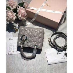 Copy Dior Lady Dior Bag Gray