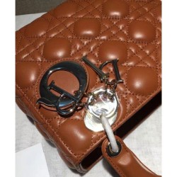 7 Star Dior Lady Dior Bag Light Coffee