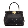 Wholesale Peekaboo XS Leather Mini-bag 8BN309 Black