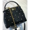 Wholesale Peekaboo XS Leather Mini-bag 8BN309 Black