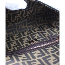 High Baguette Fabric Bag 8BR600 Black