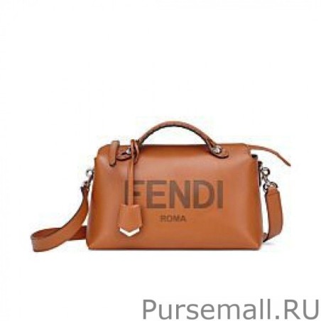 7 Star Fendi Medium By The Way Boston Bag 8BL146 Coffee