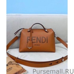 7 Star Fendi Medium By The Way Boston Bag 8BL146 Coffee