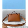 7 Star Fendi Medium By The Way Boston Bag 8BL146 Coffee