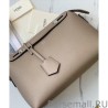 Best Fendi Medium By The Way Boston Bag 8BL146 Gray