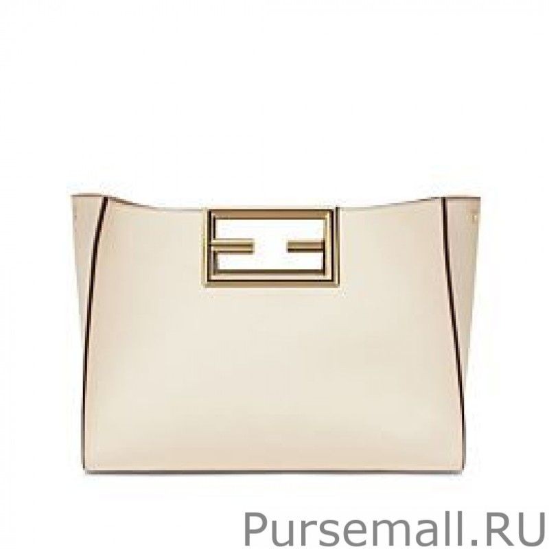 Knockoff Fendi Way Medium 8BH391 Cream