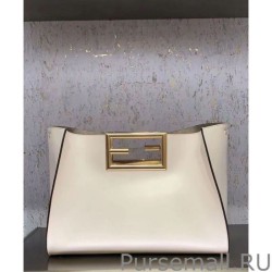 Knockoff Fendi Way Medium 8BH391 Cream