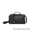 7 Star Fendi Medium By The Way Boston Bag 8BL146 Black