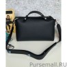 7 Star Fendi Medium By The Way Boston Bag 8BL146 Black