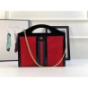 Perfect Ophidia Medium Top Handle Tote Bag 512957 Red