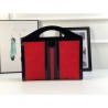 Perfect Ophidia Medium Top Handle Tote Bag 512957 Red