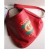 High Quality Print half-moon hobo bag 523588 Red