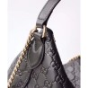 High Quality Signature large hobo bag 477324 Black