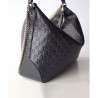 High Quality Signature large hobo bag 477324 Black