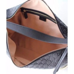 High Quality Signature large hobo bag 477324 Black