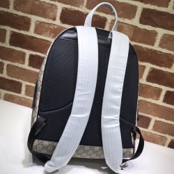 Copy Snake Print GG Supreme Backpack 419584 Coffee