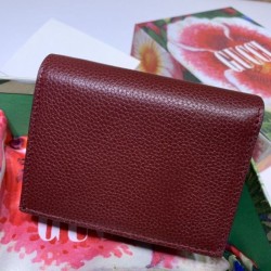 Top Quality Zumi Grainy Leather Card Case 570660 Red