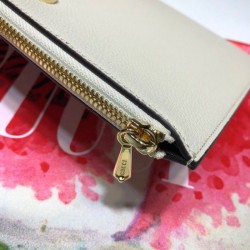 Replicas Zumi grainy leather pouch 570728 White