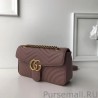 Inspired GG Marmont Matelasse Mini Bag 443497 Pink