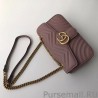 Inspired GG Marmont Matelasse Mini Bag 443497 Pink