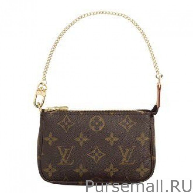 Fashion Mini Pochette Monogram Canvas M58009