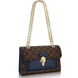 7 Star Victoire Monogram Canvas M44038 Navy Blue