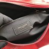 Best YSL Saint Laurent Niki Body Bag Crinkled Vintage Leather Red