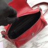 Best YSL Saint Laurent Niki Body Bag Crinkled Vintage Leather Red