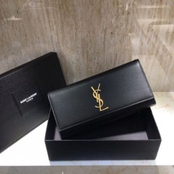 Designer YSL Saint Laurent Classic Clutch Black