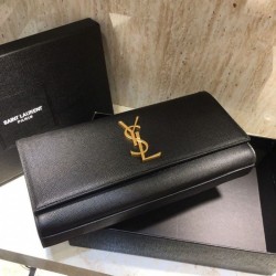 Designer YSL Saint Laurent Classic Clutch Black